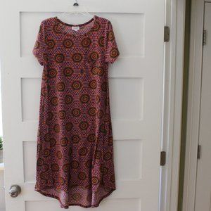 Lularoe T-Shirt Maxi Dress Womens Size XS